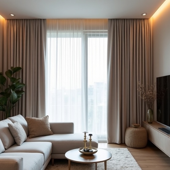Biggera Waters Residential Curtain Cleaning Results