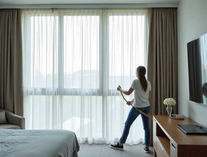 Biggera Waters Sheer Curtain Cleaning