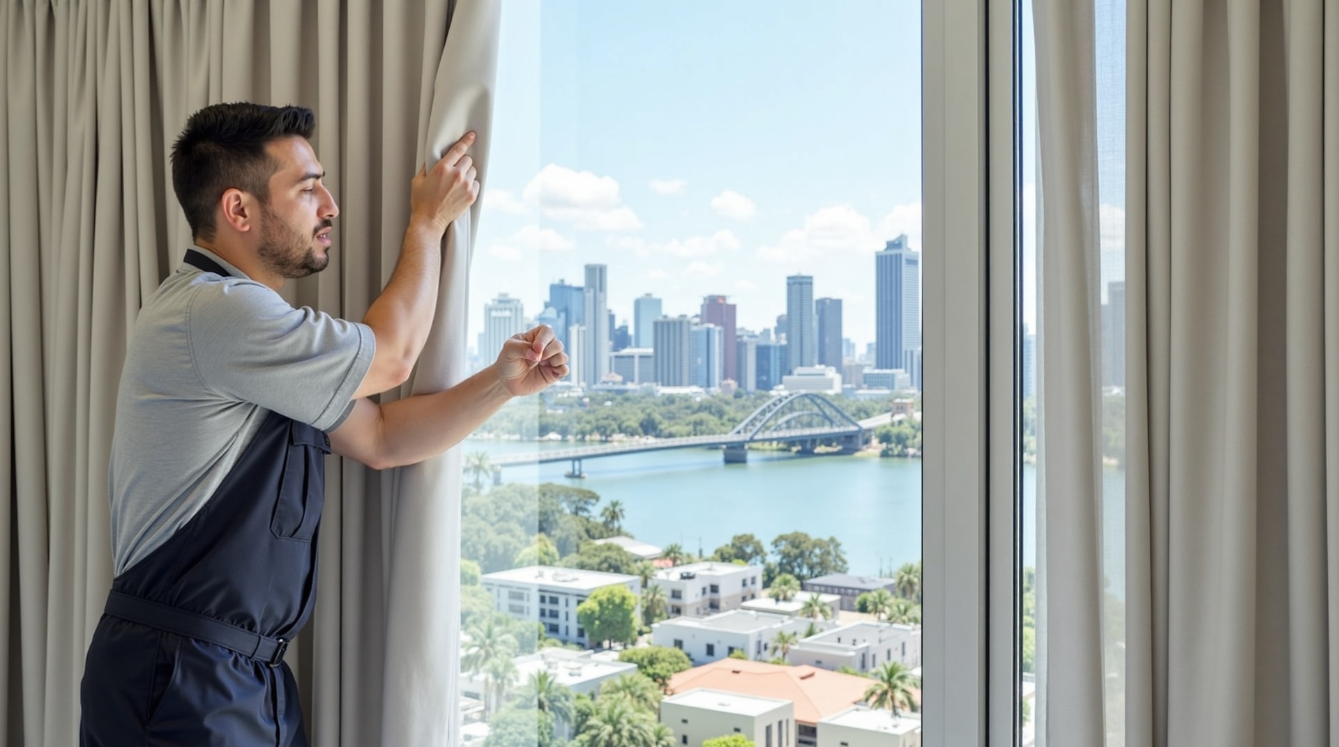 Biggera Waters Curtain Cleaning Service